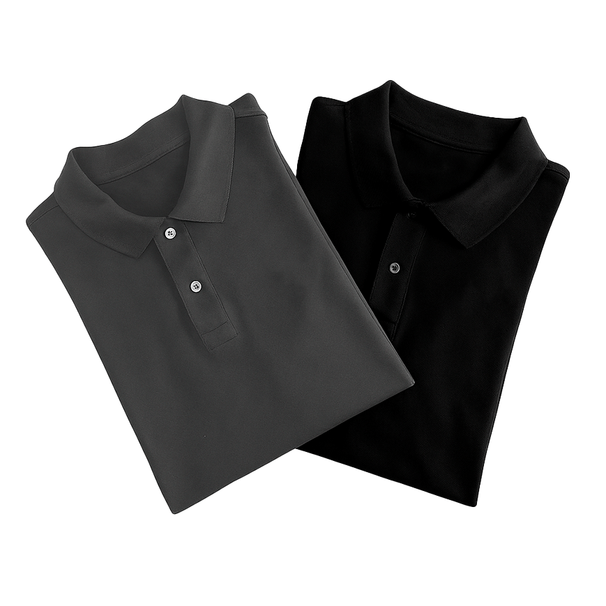[TAKE 2, PAY FOR 1] 2-PIECE SET PREMIERE POLO SHIRTS