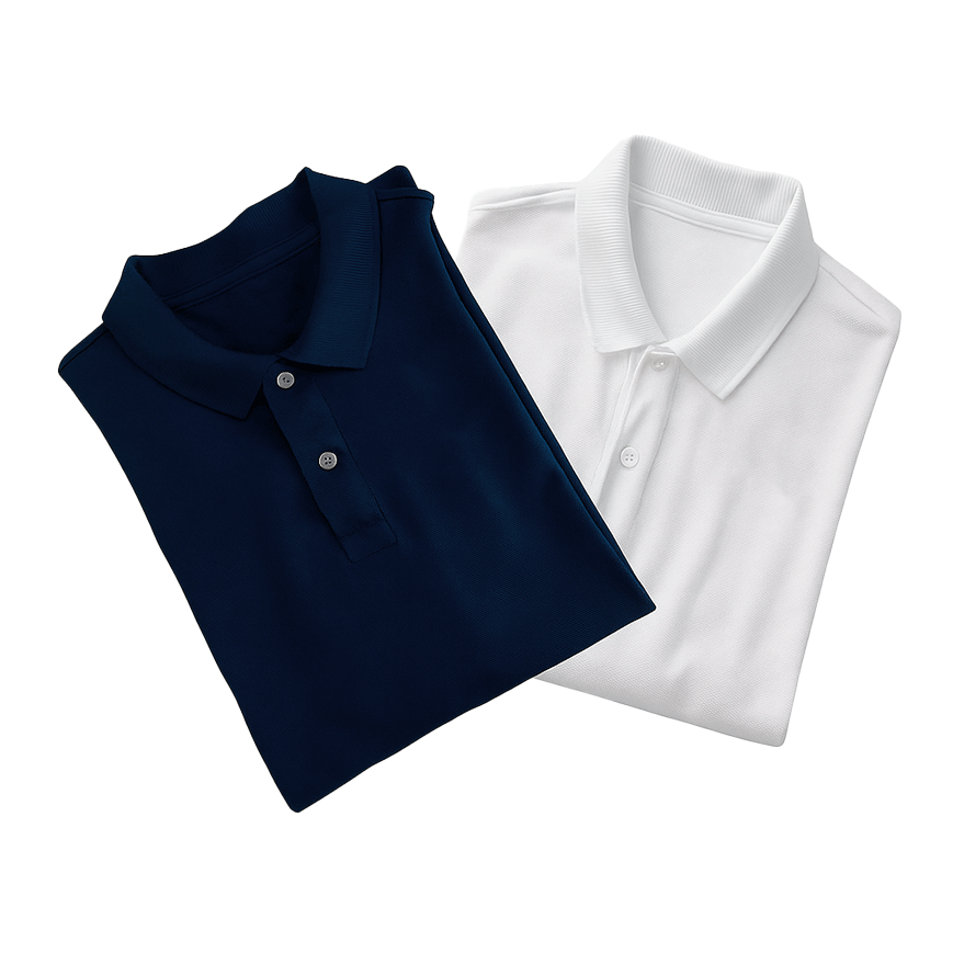 [TAKE 2, PAY FOR 1] 2-PIECE SET PREMIERE POLO SHIRTS