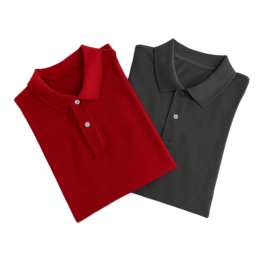 [TAKE 2, PAY FOR 1] 2-PIECE SET PREMIERE POLO SHIRTS