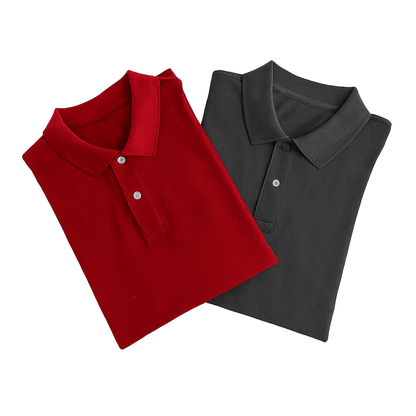 [TAKE 2, PAY FOR 1] 2-PIECE SET PREMIERE POLO SHIRTS