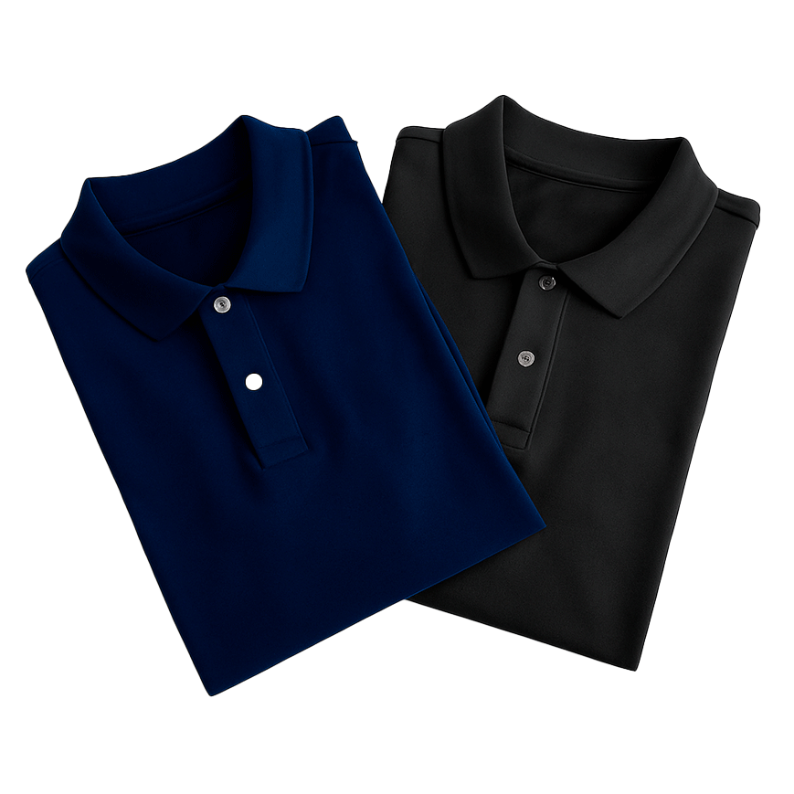 [TAKE 2, PAY FOR 1] 2-PIECE SET PREMIERE POLO SHIRTS